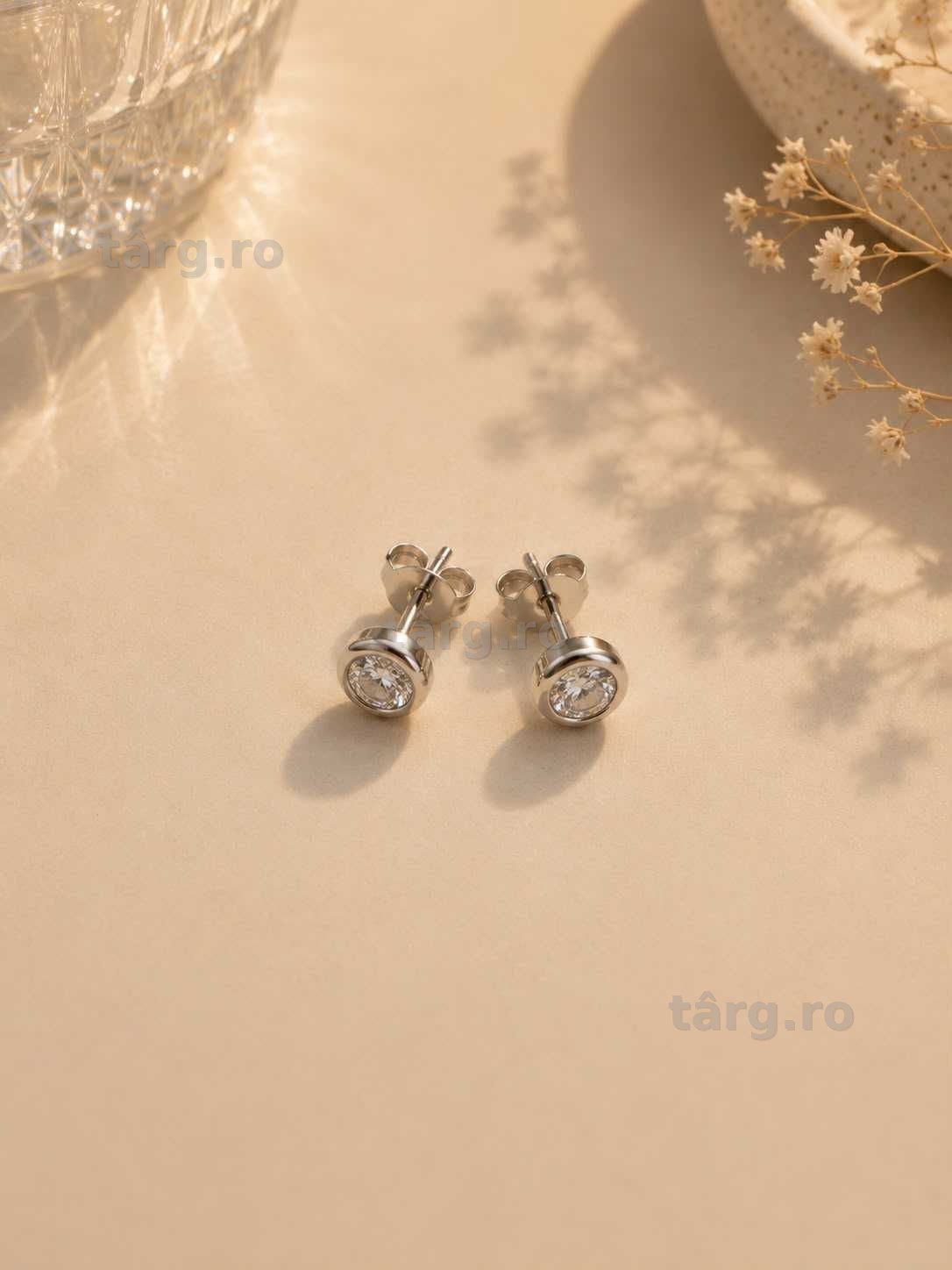 Cercei aur 18K 3.04g ( AG50 Galata B8201 ) - Garantie 2 ani! 2
