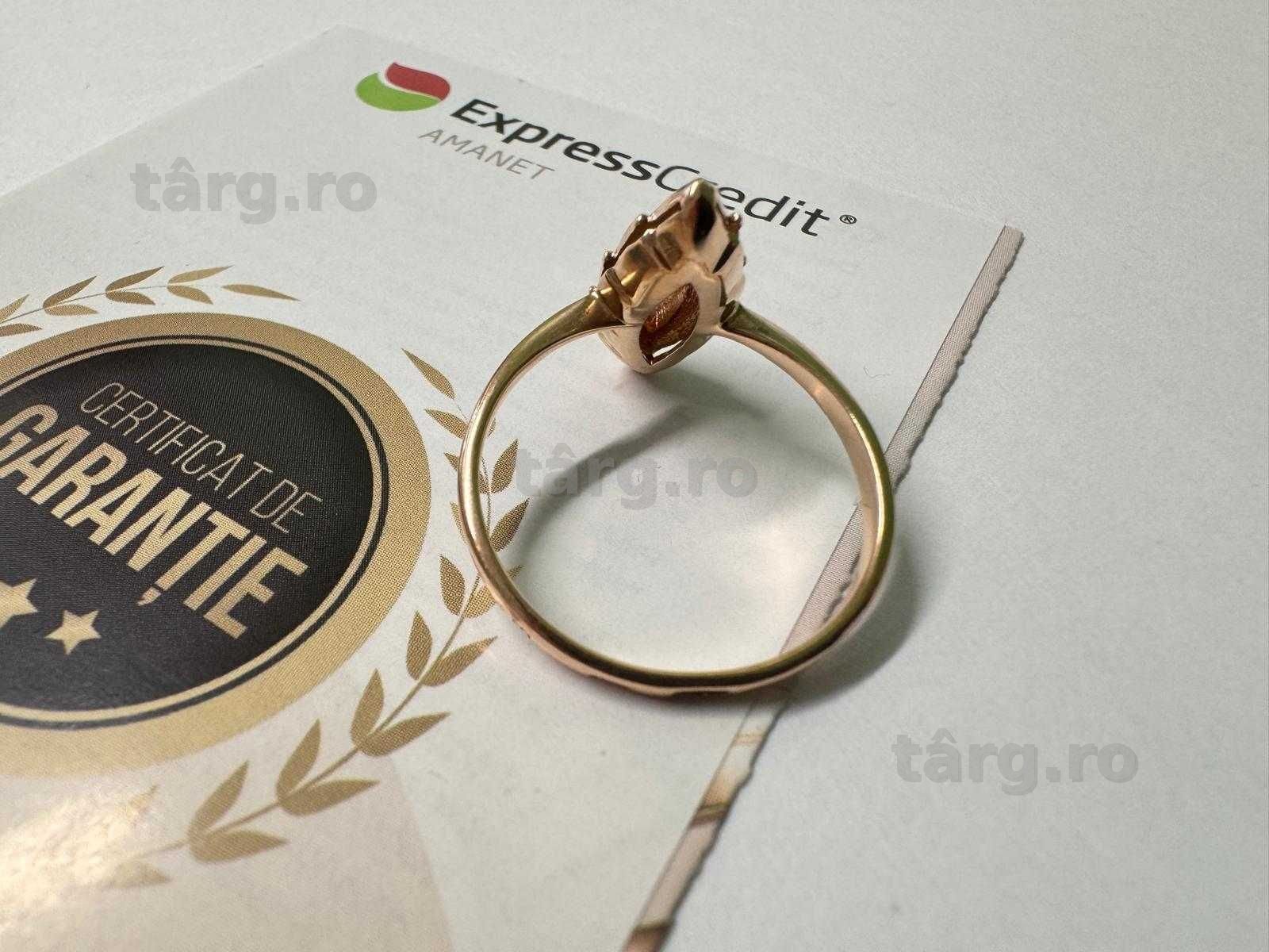 Inel aur 14K 3.63g (B.61835 tatarasi) Garantie 2 ani 2