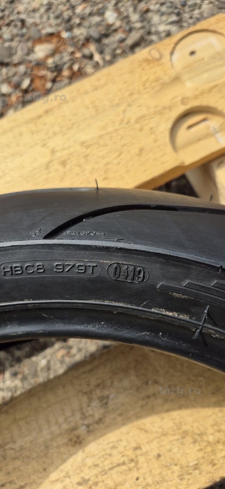 O anvelopa moto noua Michelin 170/60/ZR17 M/C,dot 2019. 6