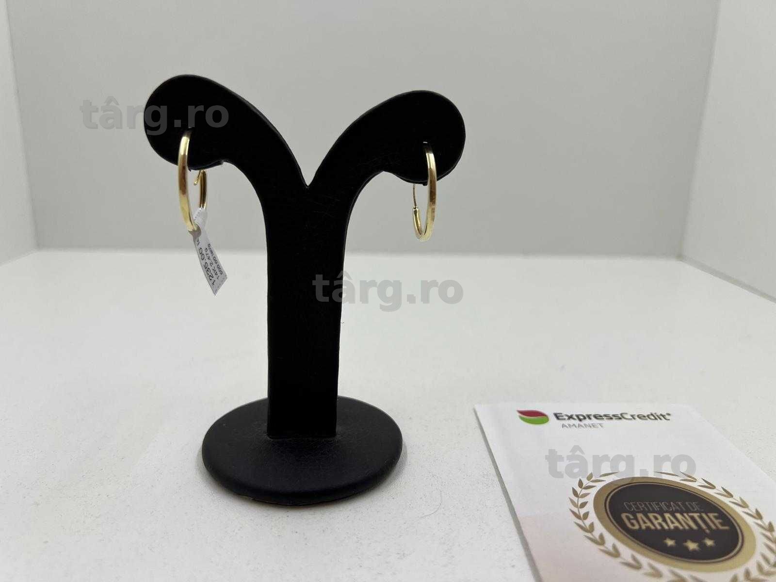 Cercei Aur 14K 2.47g (Ag25 Belvedere B.43348.1) Garantie 2 ani! 2