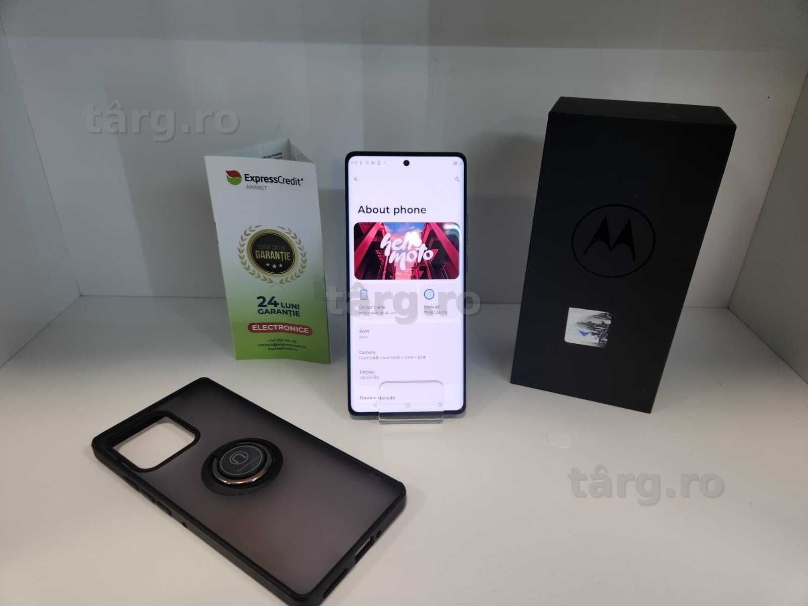 Motorola  Edge 40 pro  12 Gb (Ag8 Tudor/B75331) – Garantie 2 Ani!