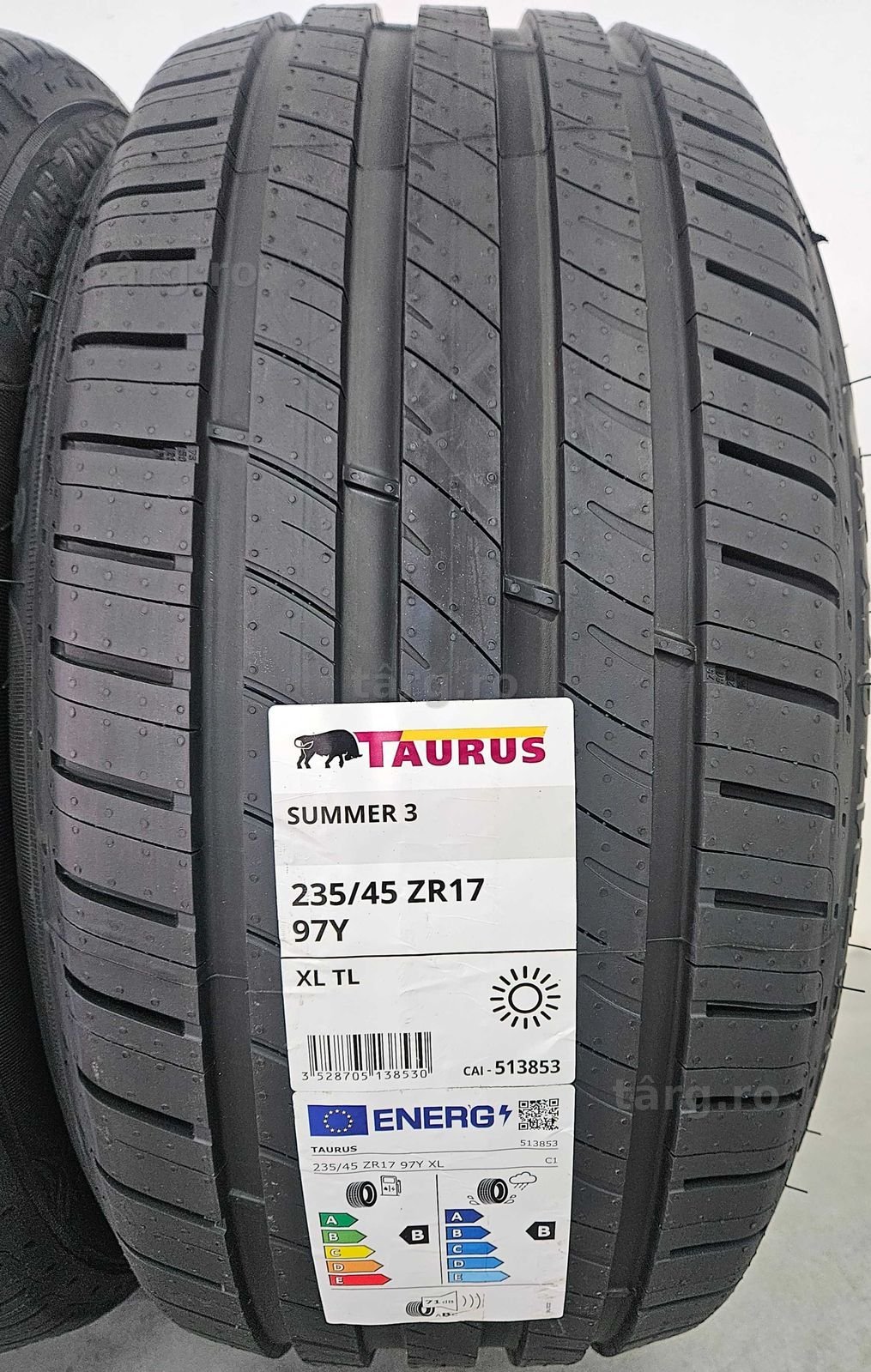 235/45 ZR17 97y TAURUS (By Michelin) Summer 3 B/B/71 Anvelope de vara 4