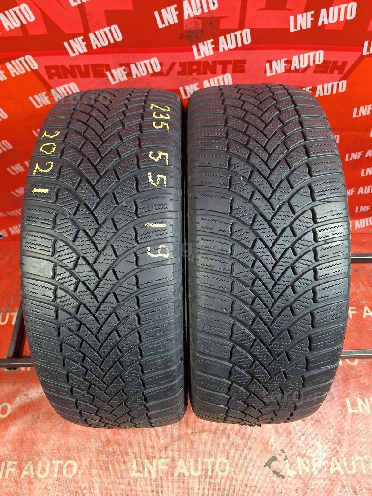 Anvelope M+S 235/55/19 - BRIDGESTONE - 5.8 MM - DOT 2021 !