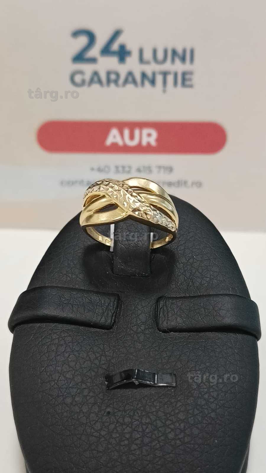 Inel aur 18K 4.05gr [AG24 Harlau B.46205.1] - Garantie 2 ani!