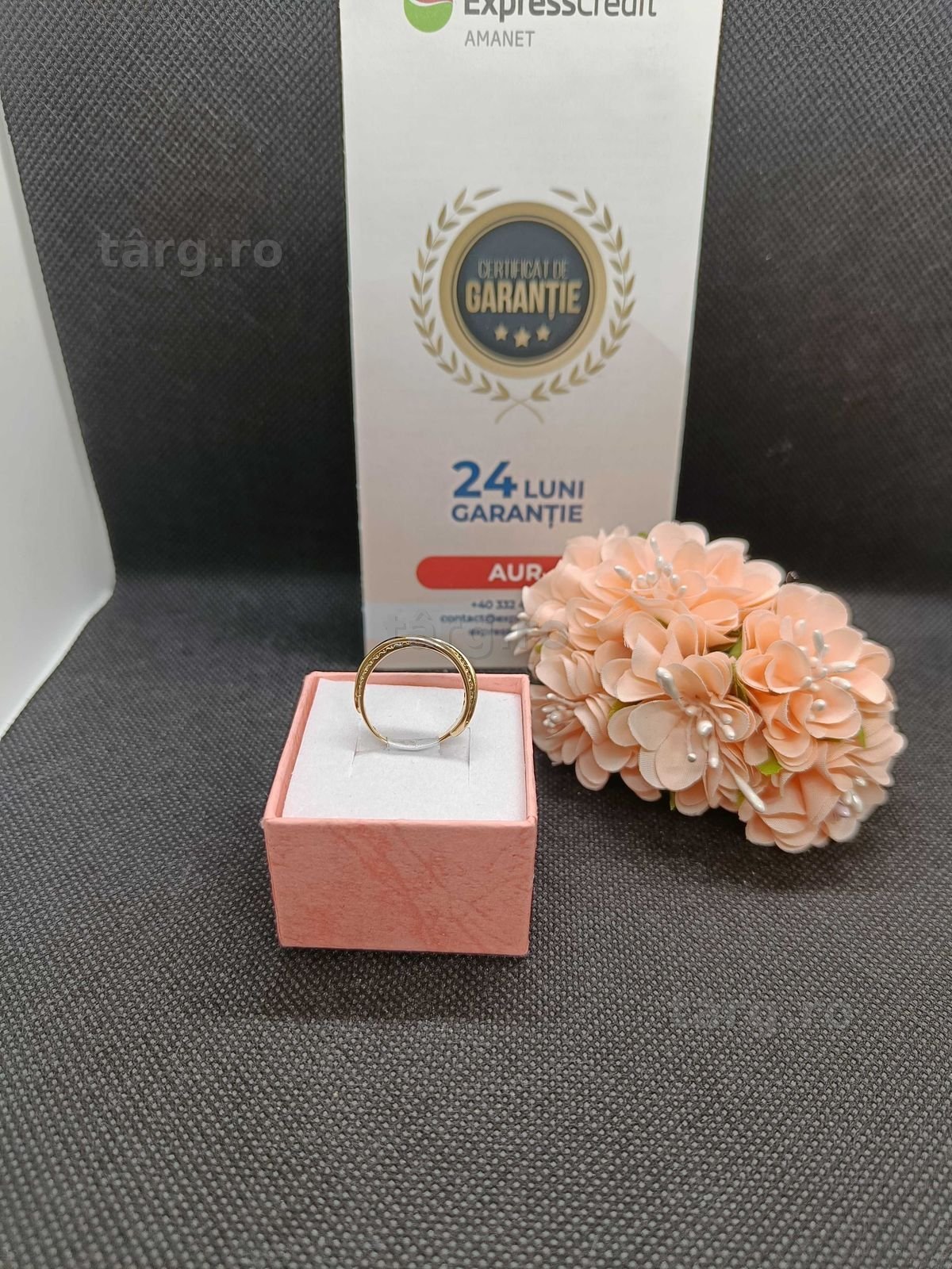 Inel aur 14K 2.69g (Ag16 Moldova b32329.7) - Garantie 2 ani! 3