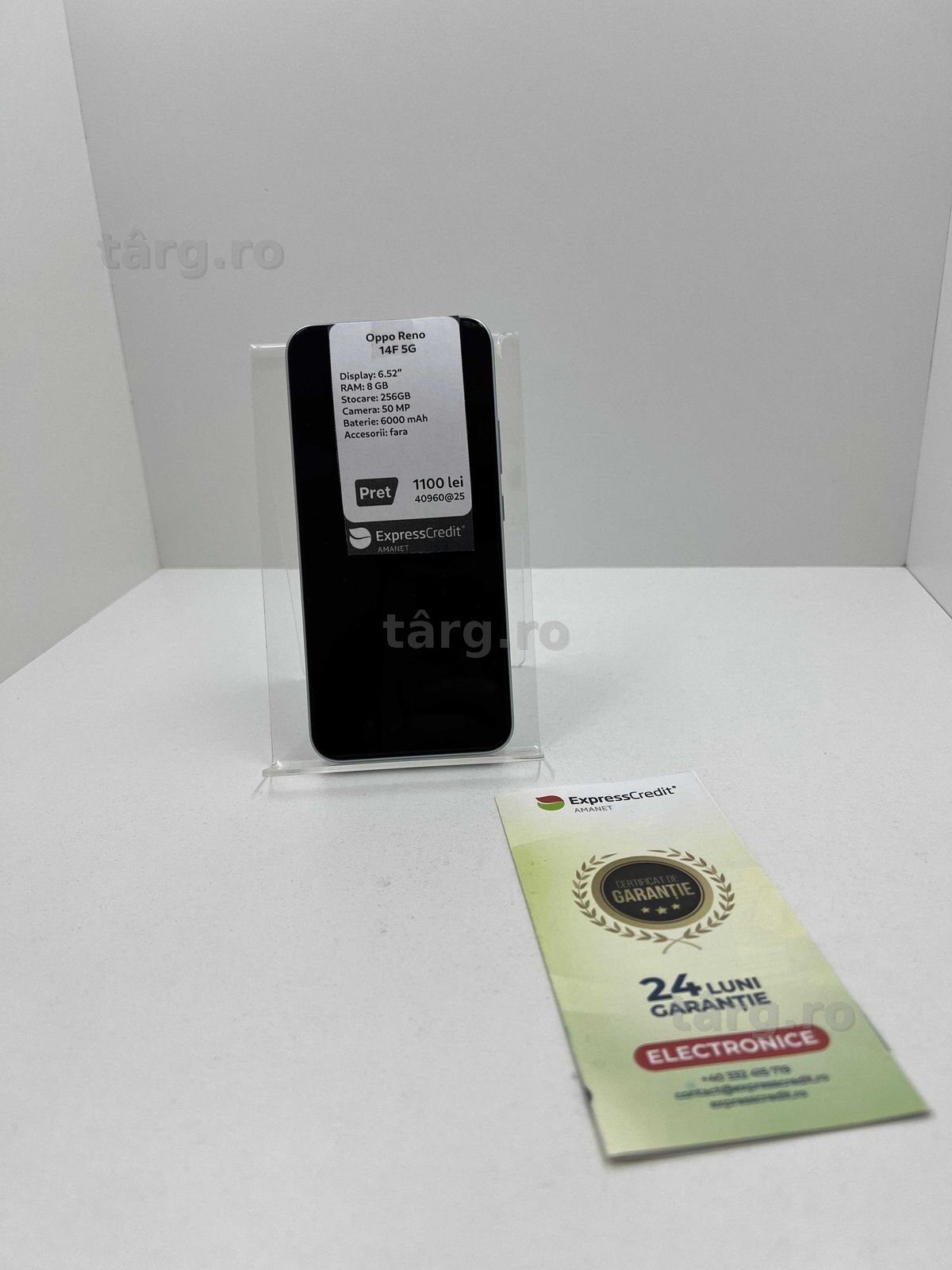 Oppo Reno 14F 5G  (Ag16 Moldova B40960) Garantie 2 ani!