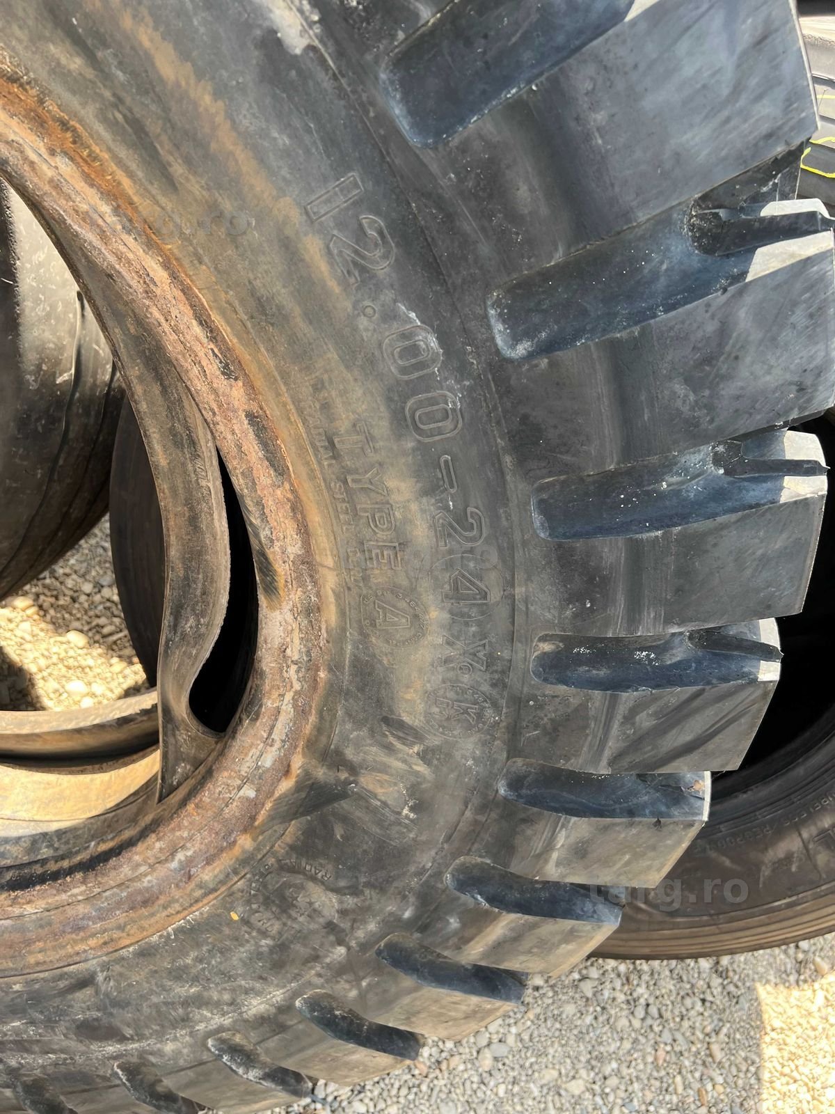 Cauciuc 12.00 R24 Michelin 2