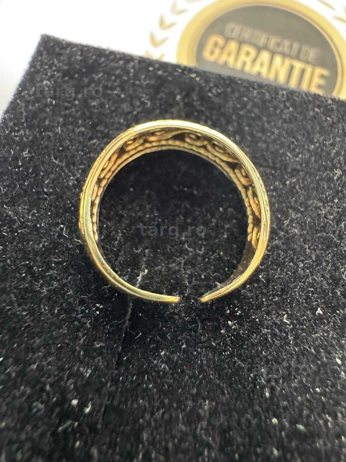 Inel din aur 14k (70343.2/ 10 Pacurari 1) garantie 2 ani! 5