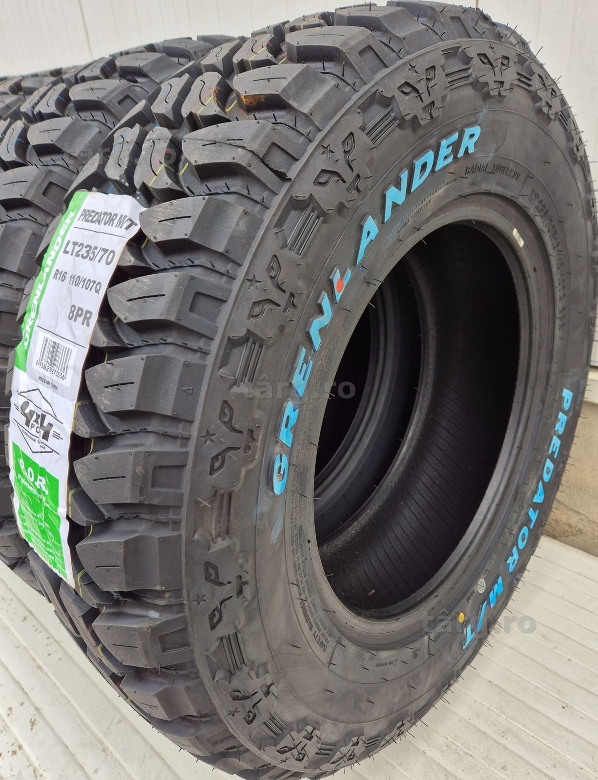 235/70 R16, 110Q, GRENLANDER Predator M/T, Anvelope Mud Terrain M+S 3
