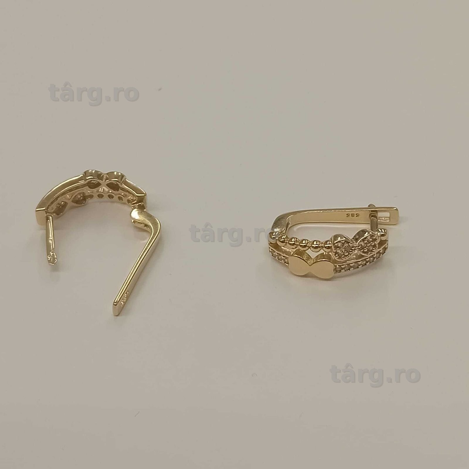 Cercei aur 14k (ag49 Esplanada b.8098) 3