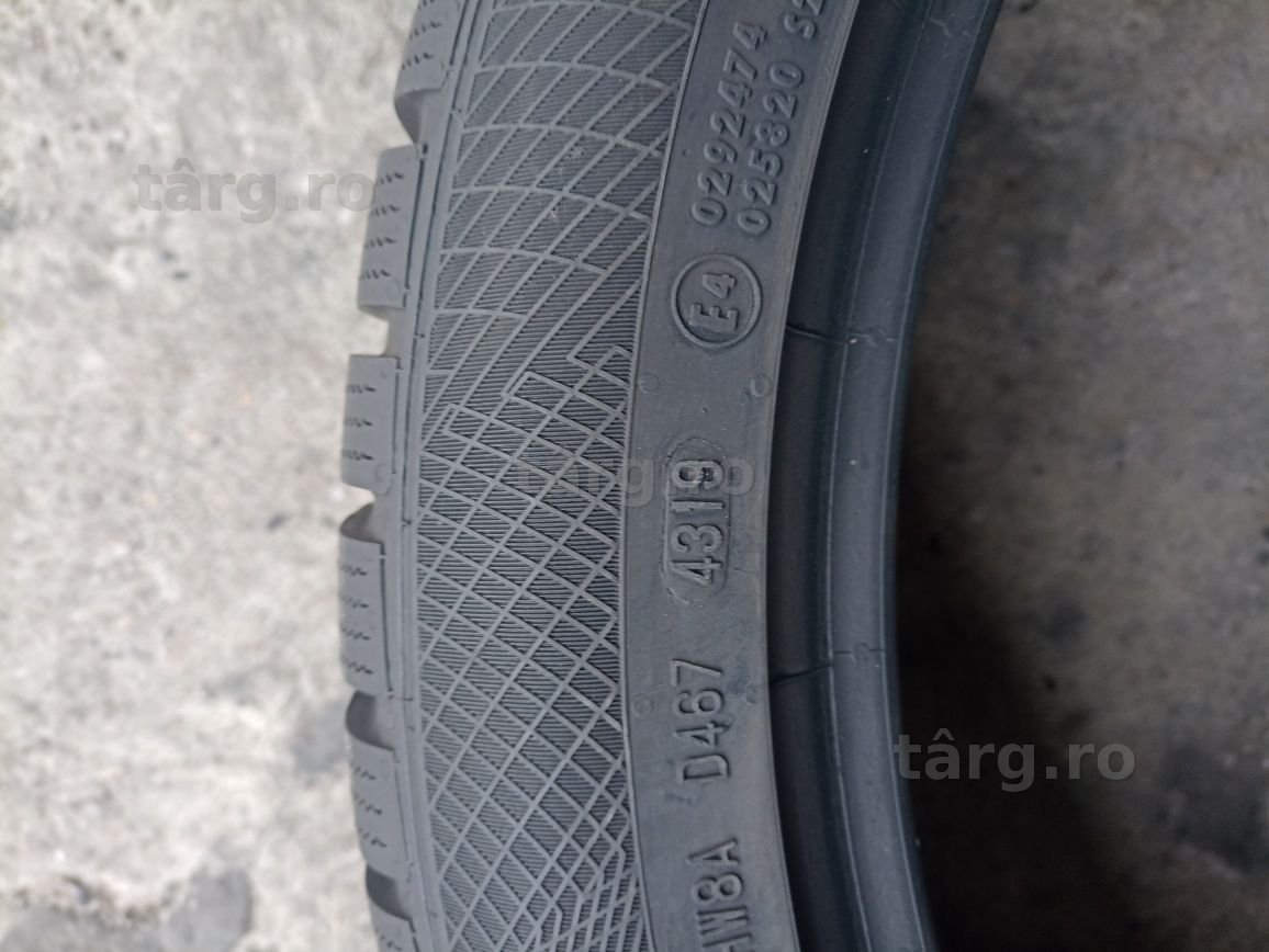 2 anvelope de iarna Continental 245/45 R20 dot 4319 4