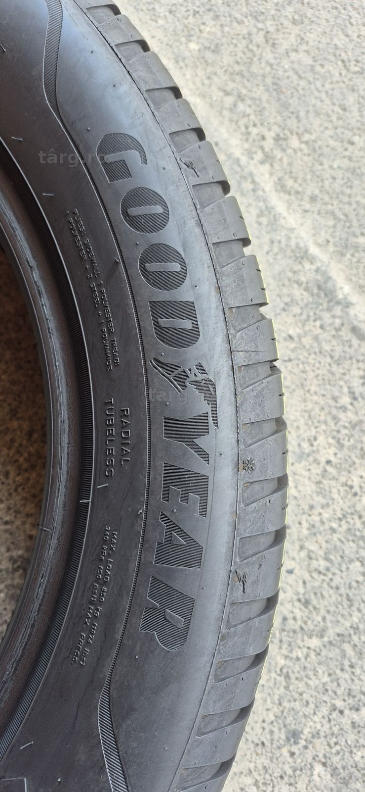 2 anvelope M+S ca noi Goodyear 225/55/18,dot 2023.Pretul este pe bucata. 3