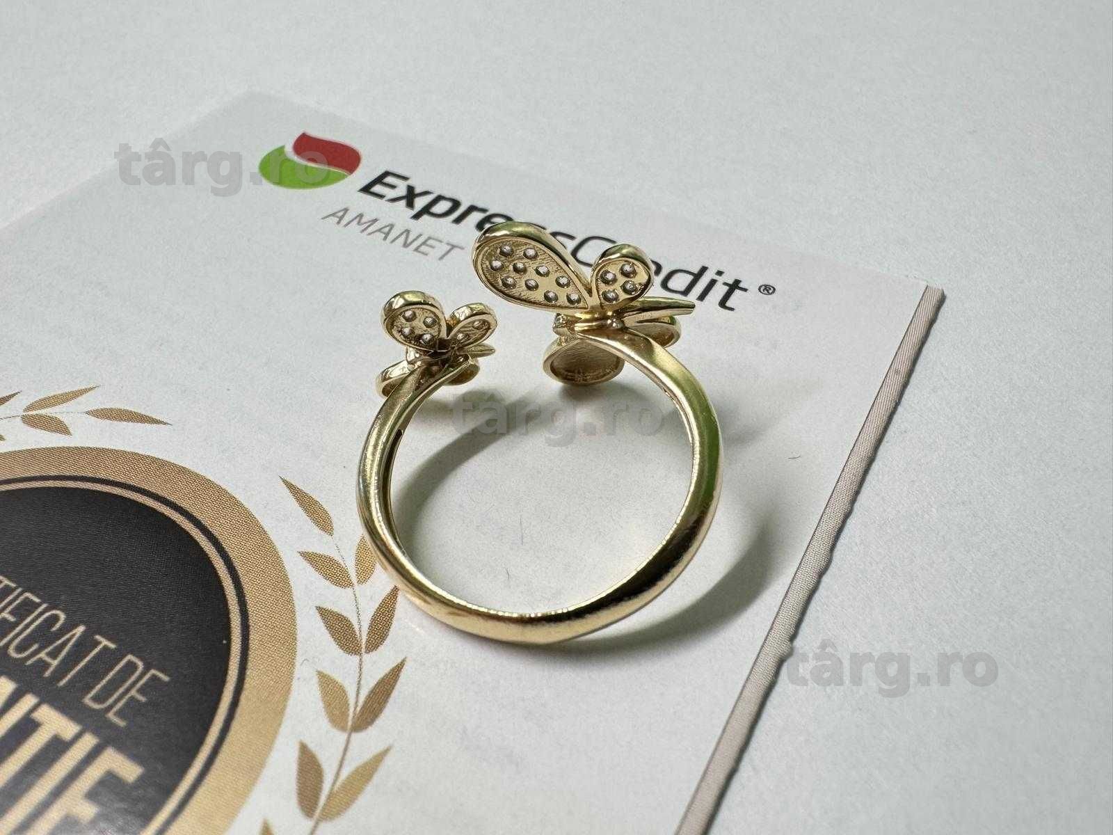 Inel aur 14K 3.01g (B.61749 Tatarasi) Garantie 2 ani 2