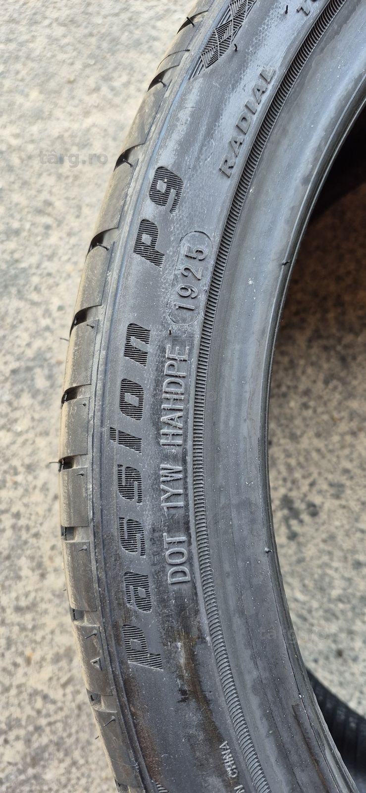 2 anvelope vara noi Kustone 285/30/19,dot 2025.Pretul este pe bucata. 4