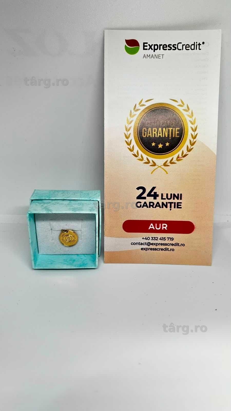 Pandantiv Aur 14K (AG4 Dacia B.52470.8) - Garantie 2 ani! 3