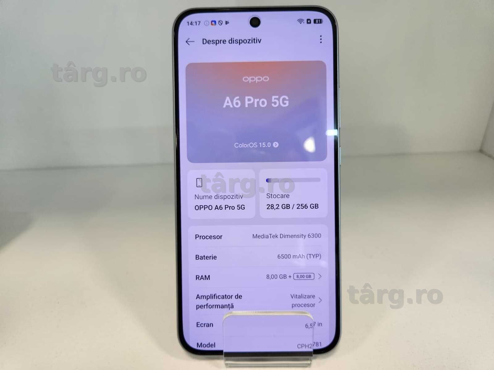 Telefon Oppo A6 Pro 8/256Gb – Desigilat in Agentie! (Ag8 Tudor/B75312) – Garantie 2 Ani! 5