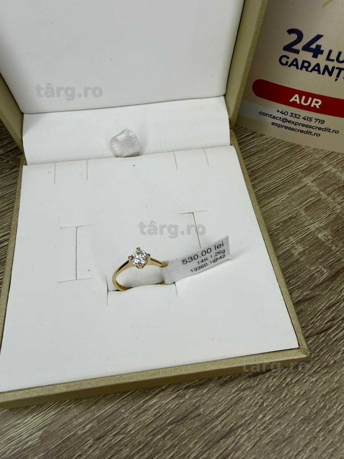 (AG42) Inel aur 14k 1.26g b13360 - Garantie 2 ani! 2