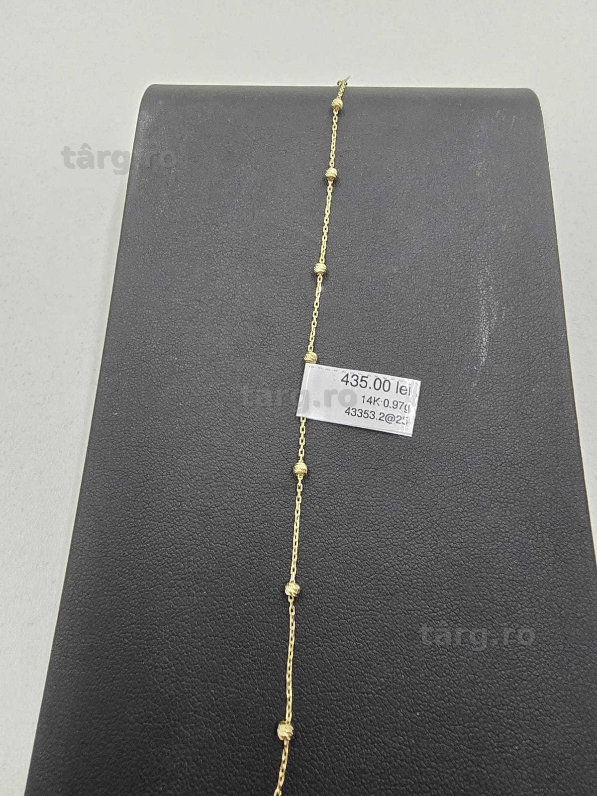 Bratara aur 14K 0.97gr (Ag25 Belvedere B.43353.2)-Garantie 2 Ani! 3