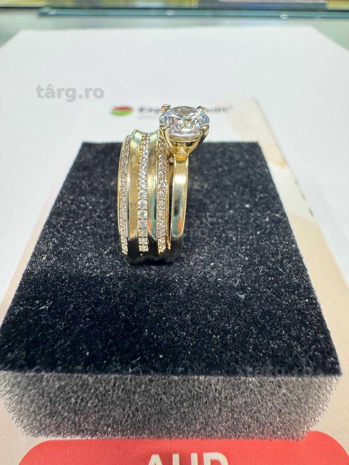 Inel din aur 14k (70240.1/ 10 Pacurari 1) garantie 2 ani! 4