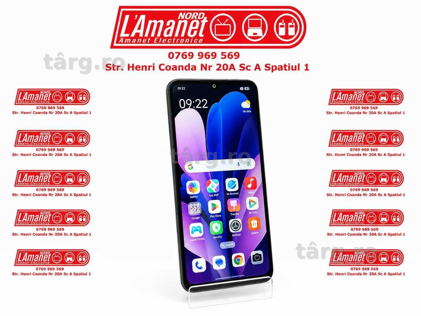 Telefon Xiaomi Redmi 14C Dual SIM 4GB RAM 128GB Black Stare Excelenta - Nord
