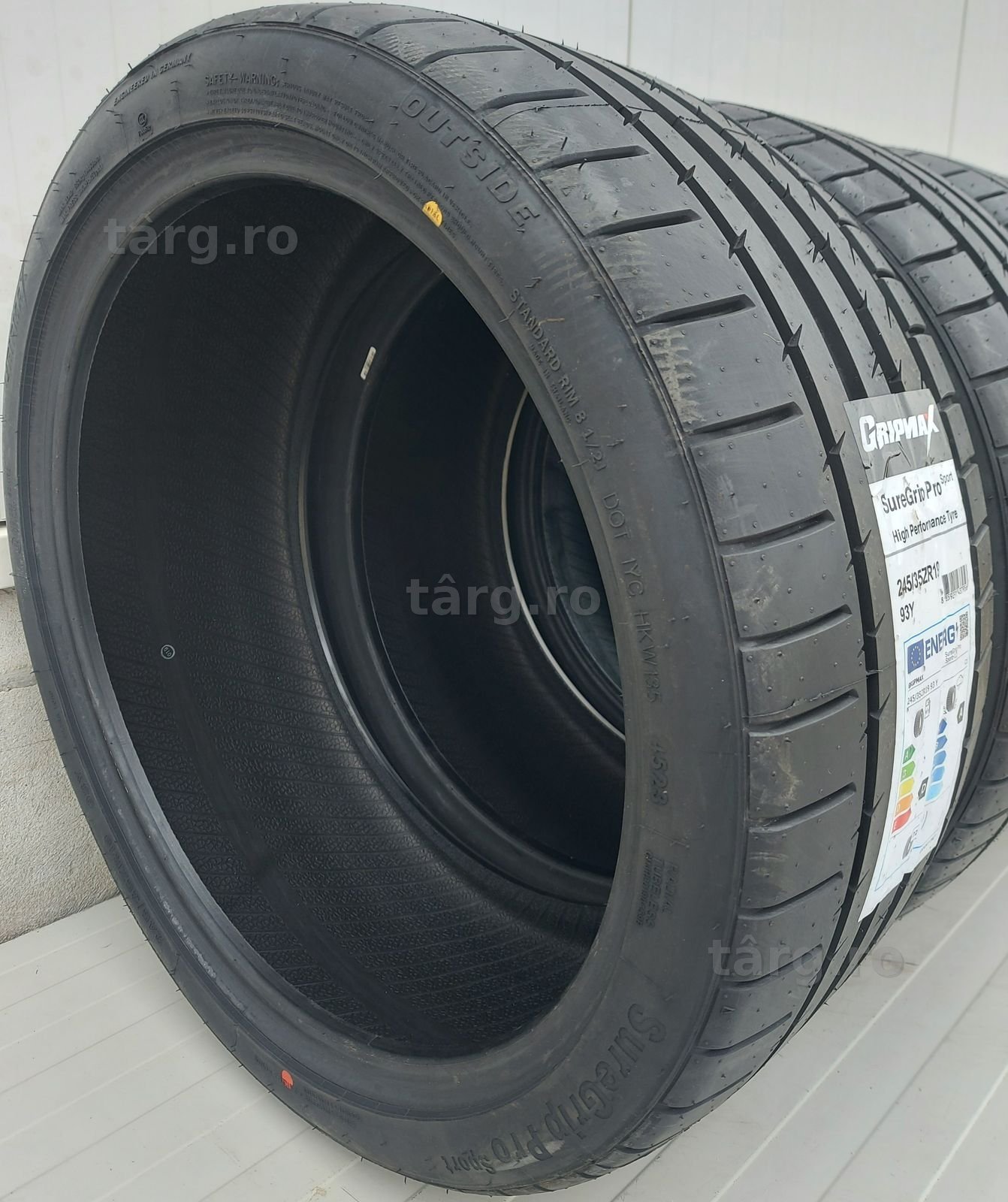 245/35 R19, 93Y XL, GRIPMAX SureGrip ProSport,  Anvelope de vara 3