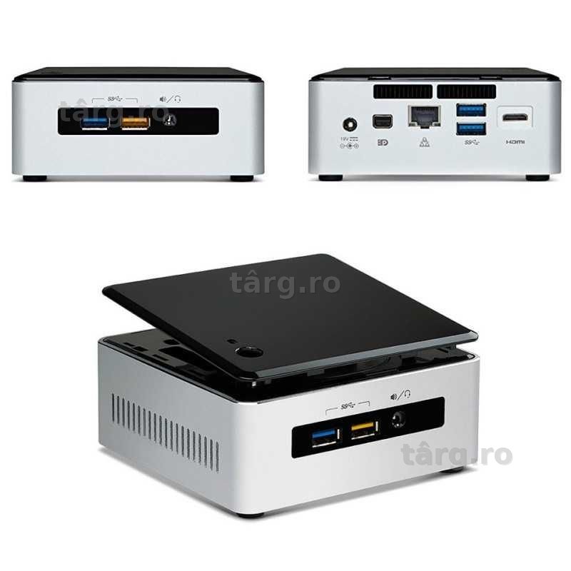 MiniPC INTEL NUC5i3RYH, Intel Core i3-5010U, 8GB DDR3, NVMe 128GB , Intel HD Graphics 6000, Wi-Fi
