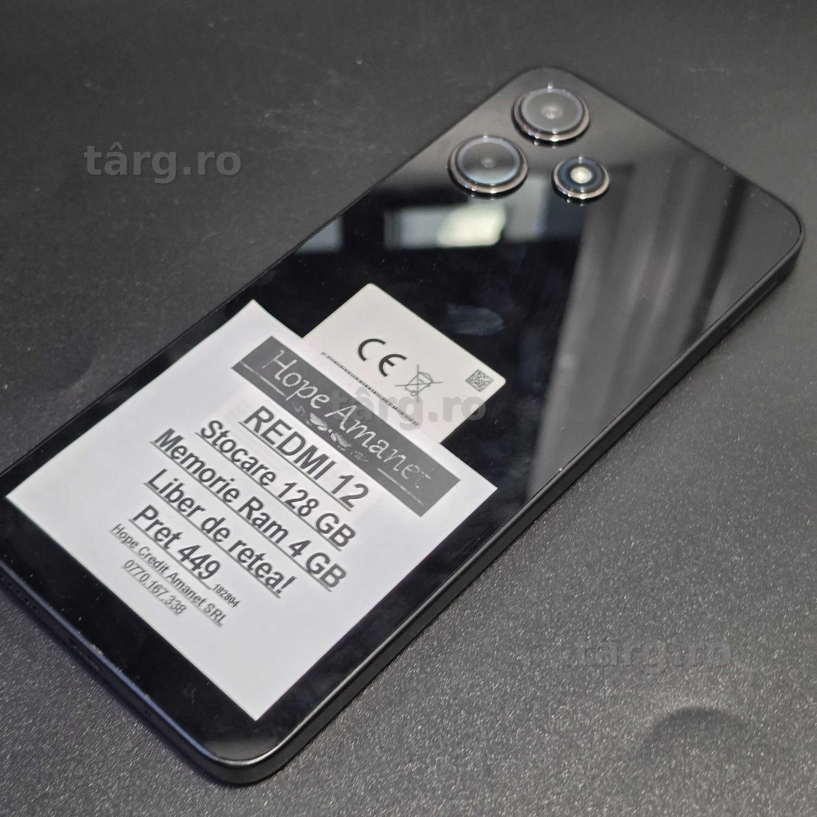 HOPE AMANET P8  Redmi 12 128 gb 4  gb ram 2