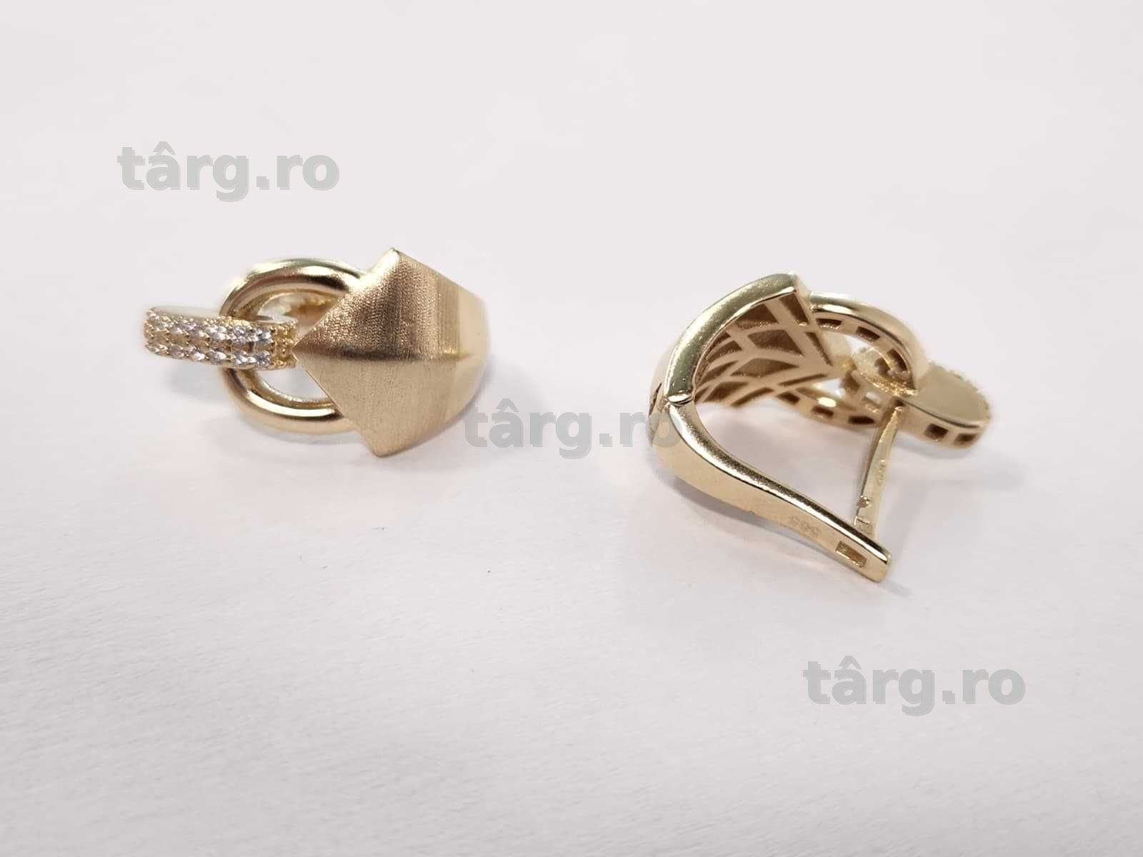 Cercei aur, 14k, 5.34g (b 68324.2 Ag2 Tudor) 2