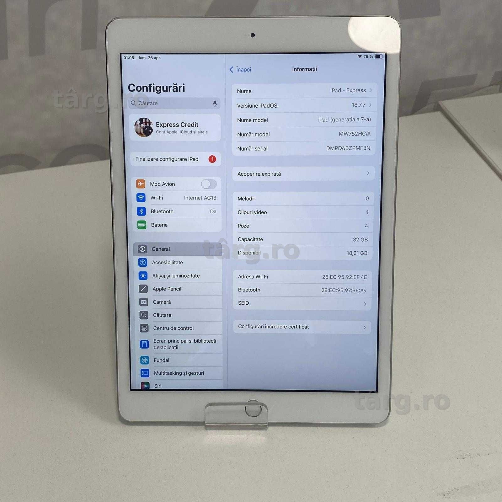 (AG13) Tableta apple gen 7 (b33832) Garantie 2 ani! 2