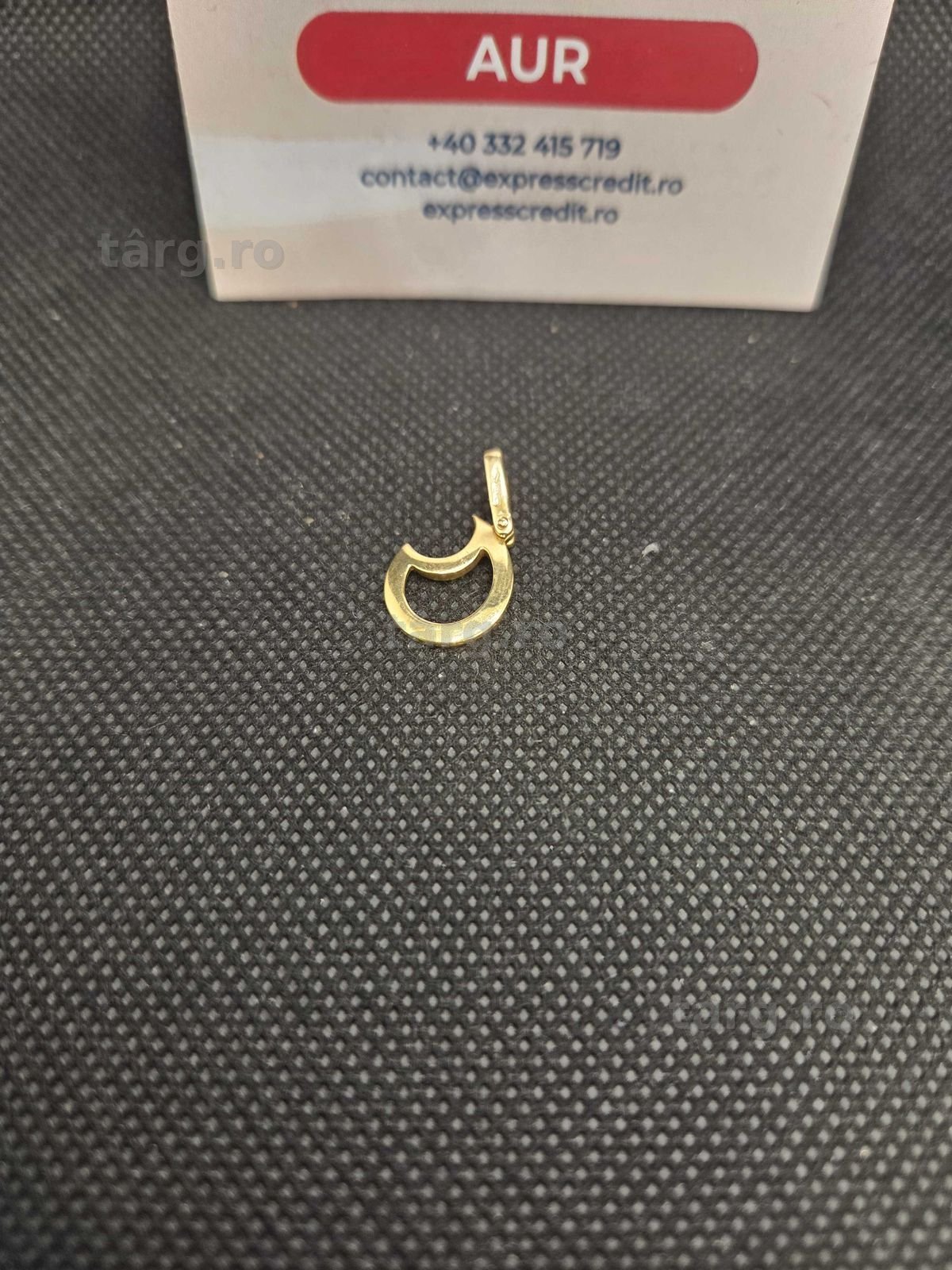 Pandantiv aur 18K 1.69g (50081.5 Ag11 Piata Nicolina) Garantie 2 ani! 3