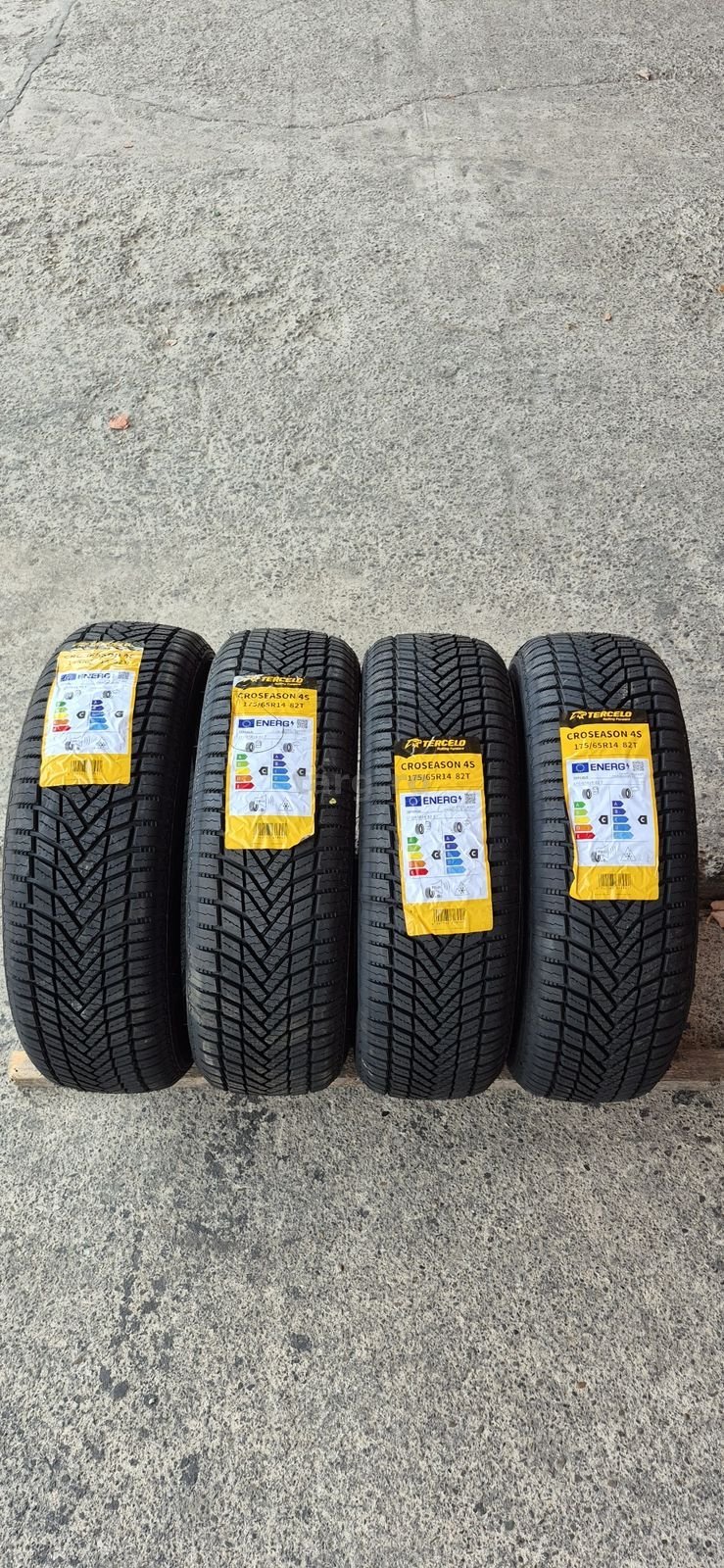 4 anvelope M+S noi Tercelo 175/65/14,dot 2025.Pretul este pe bucata.
