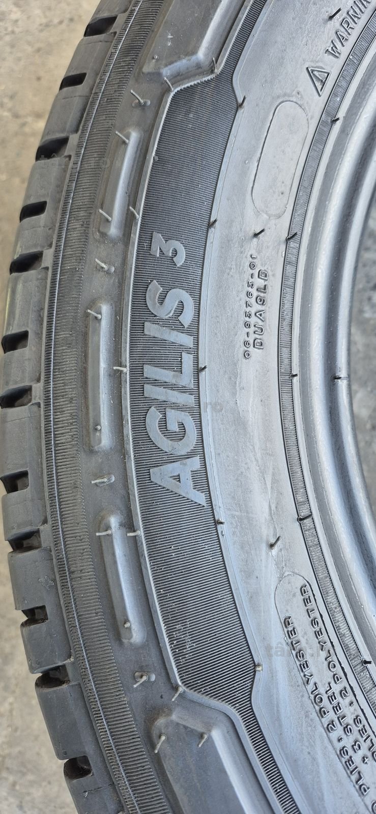 2 anvelope vara ca noi  Michelin 235/60/17C,dot 2024.Pret/bucata. 5