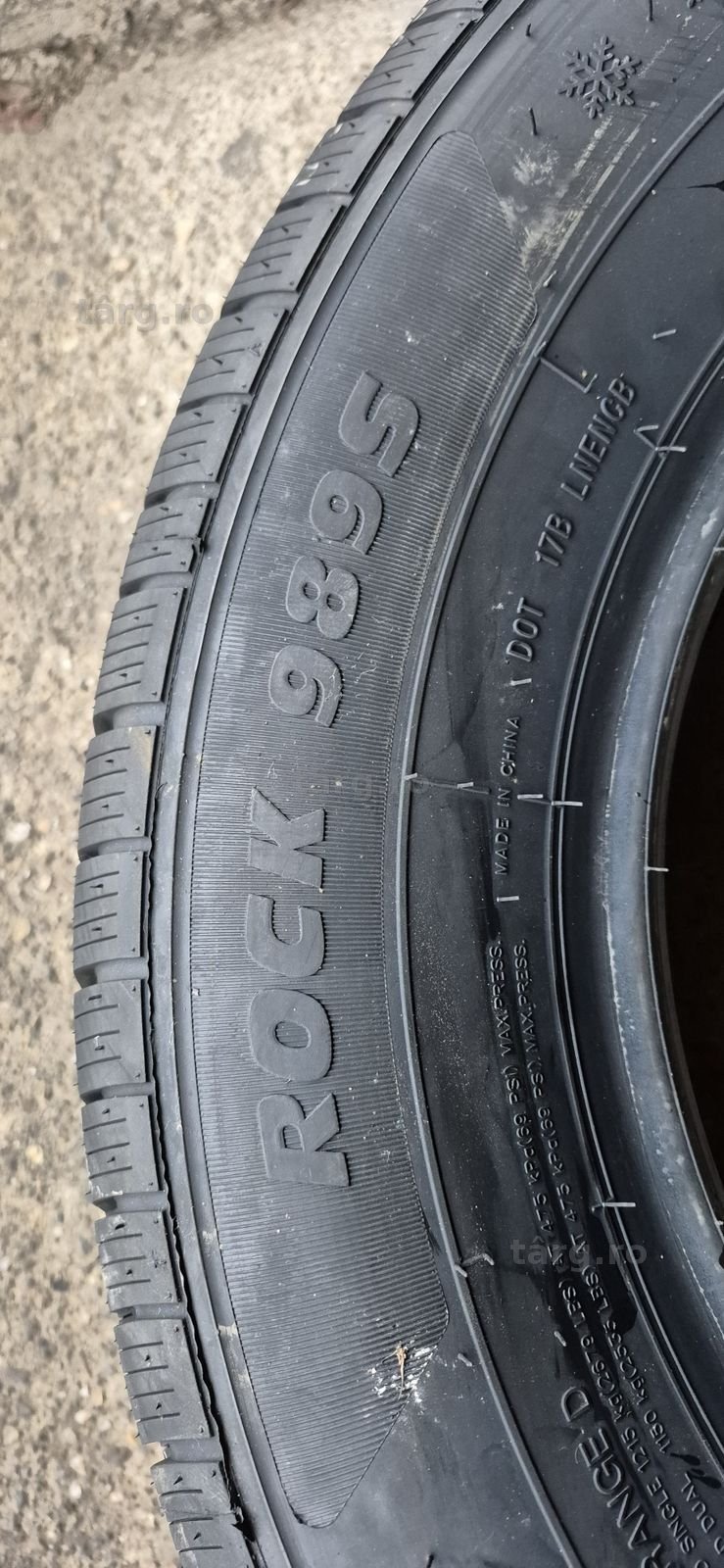 4 anvelope iarna noi Rockblade 235/65/16 C,dot 2025.Pretul este pe buc 5