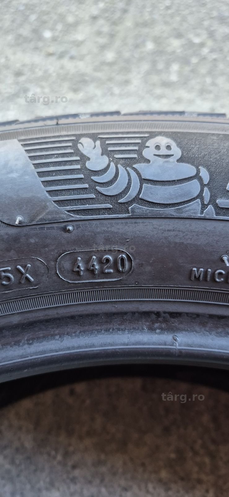4 anvelope iarna runflat Michelin 245/50/19.Pretul este pe bucata. 8