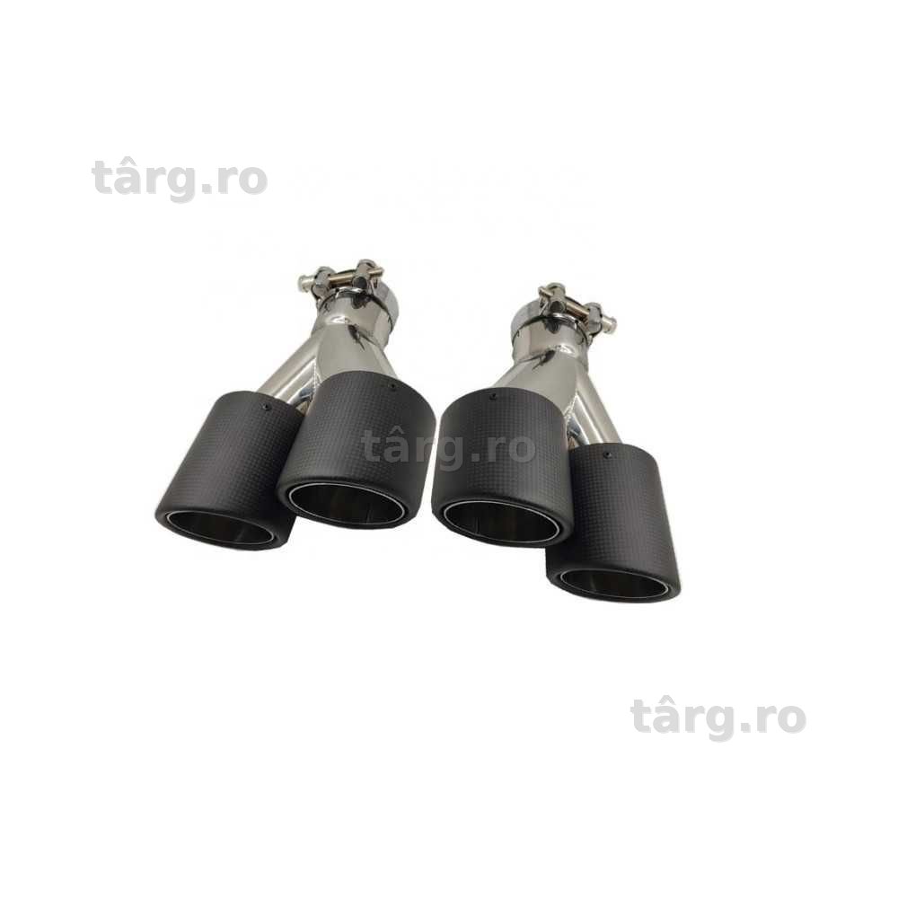 Set tips ornamente toba cu carcasa din carbon