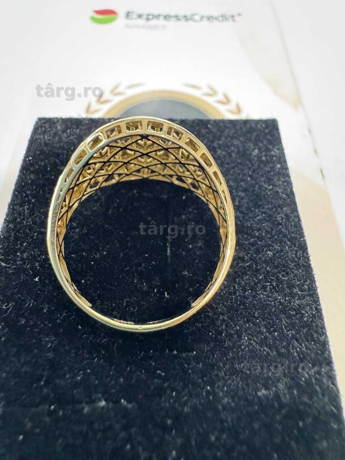 Inel din aur 14k (70001.2/ 10 Pacurari 1) garantie 2 ani! 5
