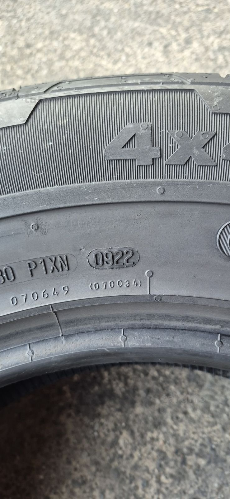 4 anvelope M+S Continental 265/60/18.Pretul este pe bucata. 7