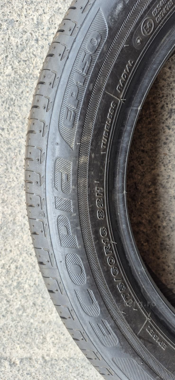 4 anvelope vara noi Bridgestone 175/60/16.Pretul este pe bucata. 5