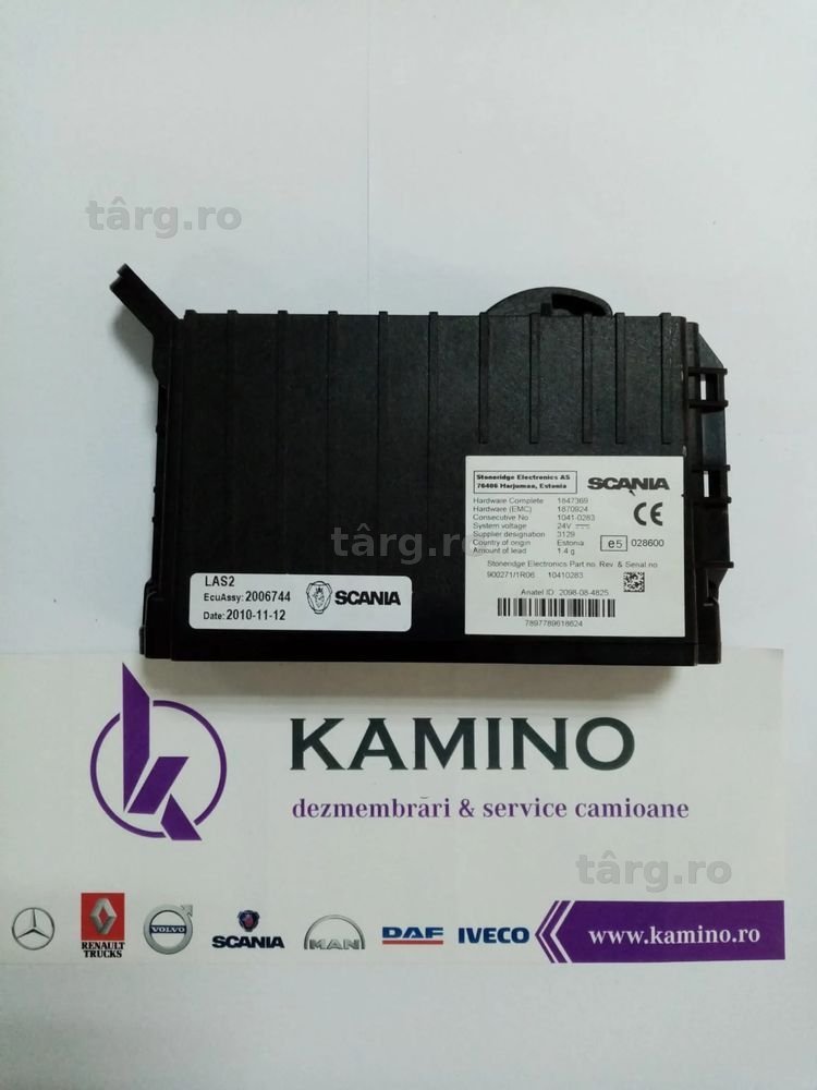 calculator las2 alarma scania xpi 2006744