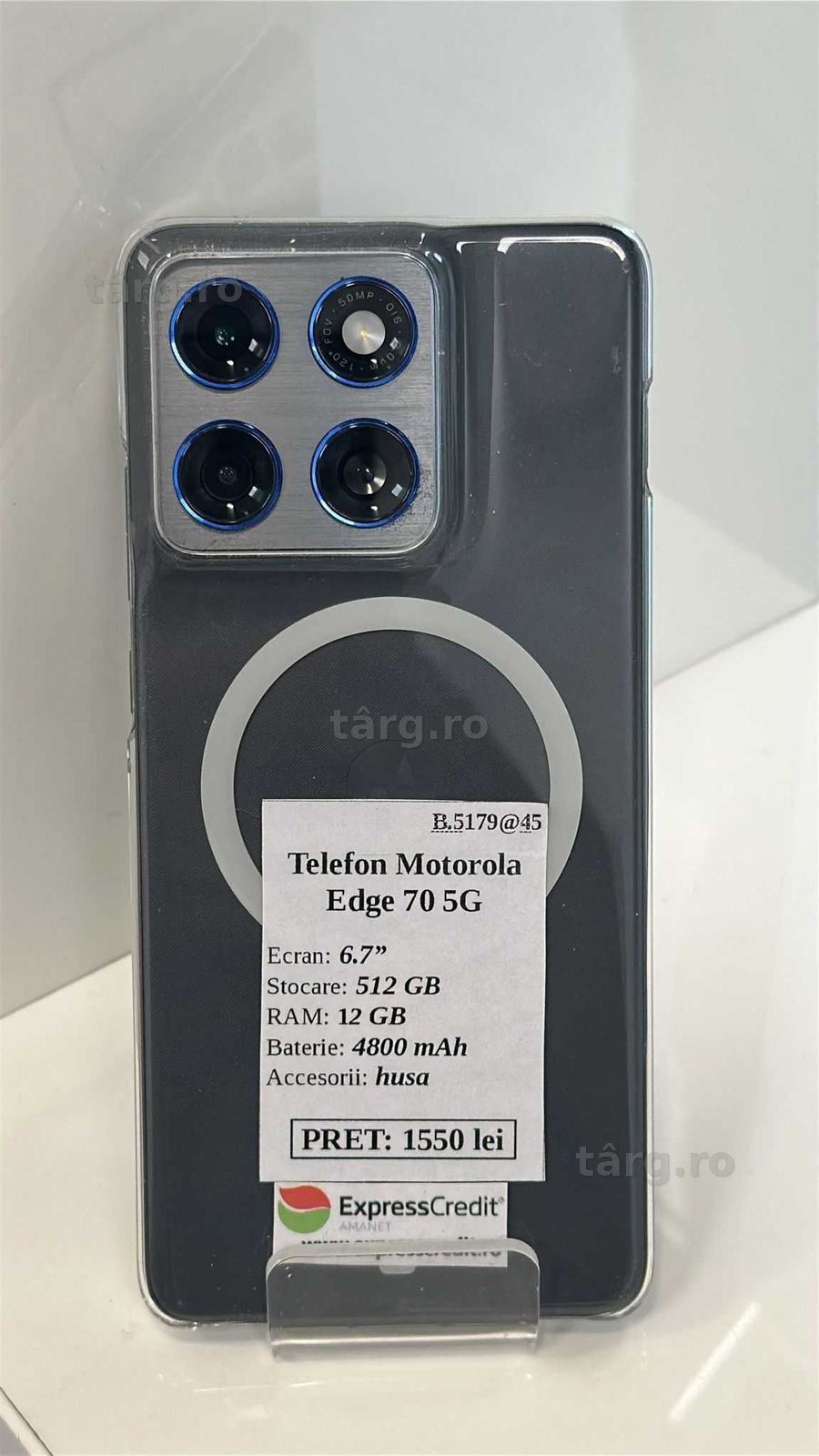 (Ag45 B.5179.45 ) Telefon Motorola Edge 70 5G - Garantie 24 luni ! 2