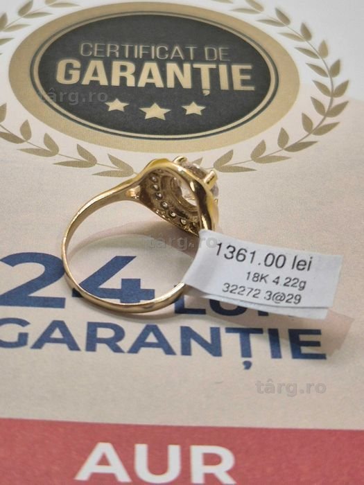 inel aur 18k (Ag 29 Siraj ) B32272.3/  Garantie 2 Ani ! 3