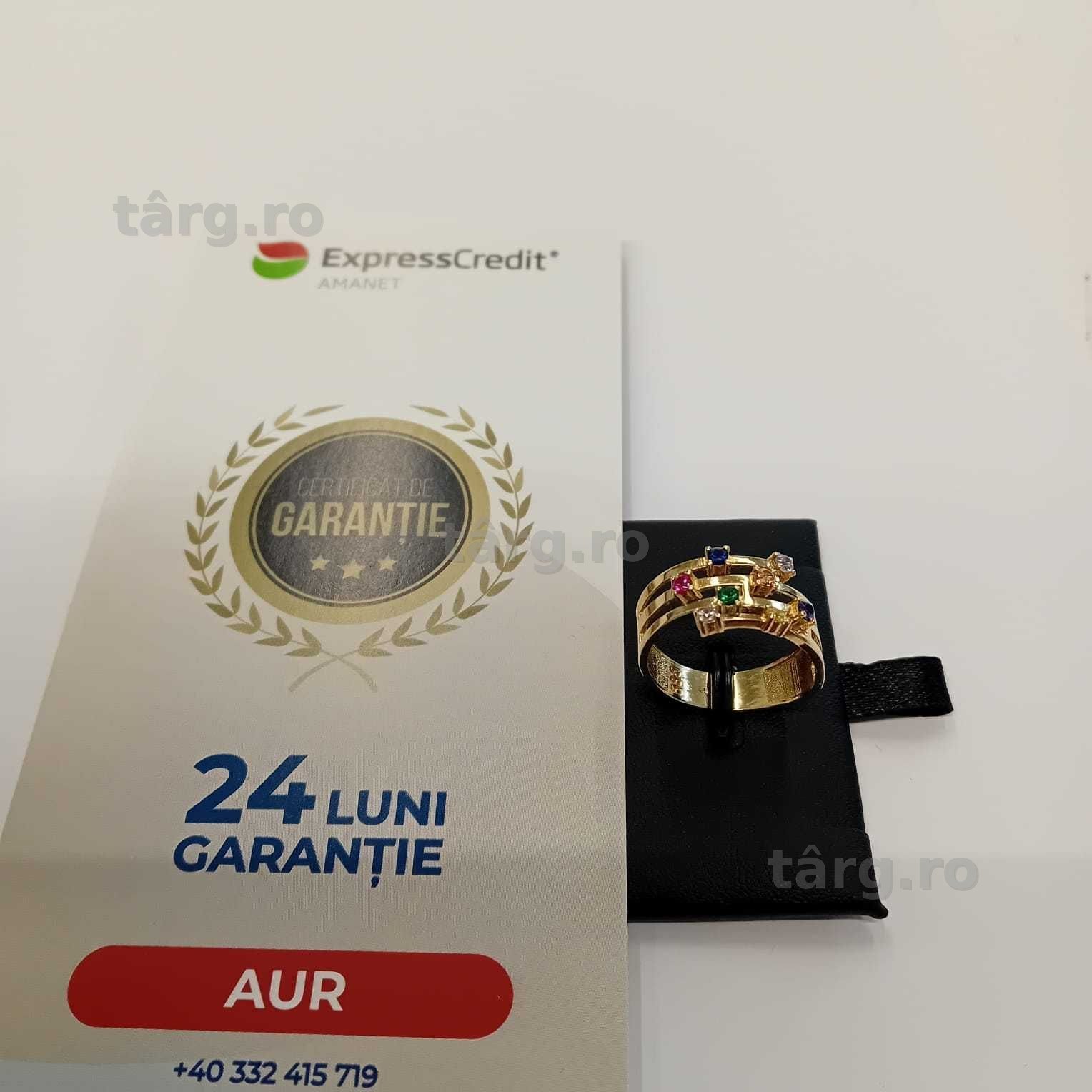 Inel aur 14k (ag49 Esplanada b.7935.1) Garantie 2 Ani