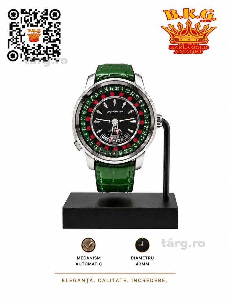 Lucky Harvey European Roulette Amanet BKG