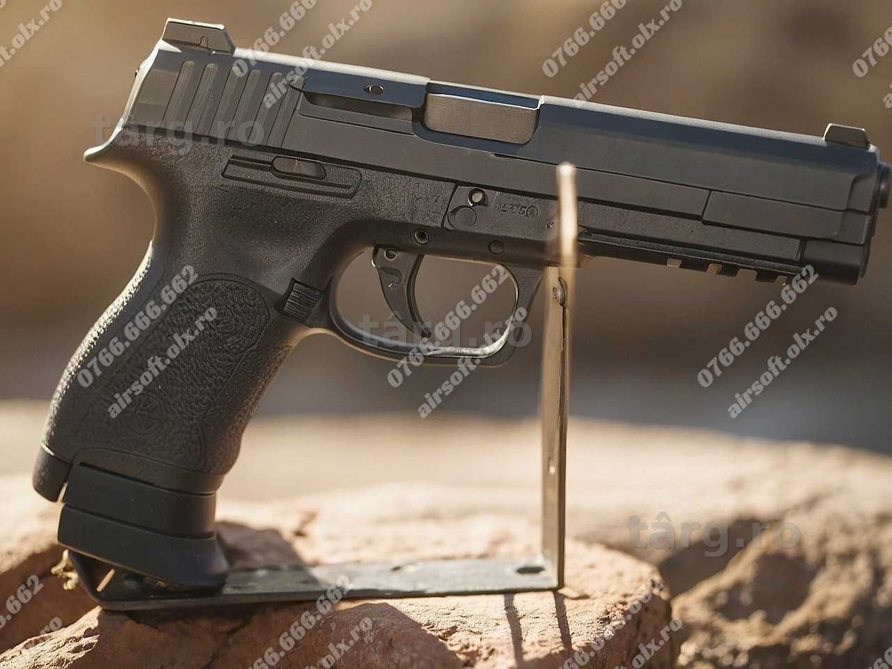 Pistol Airsoft HDP V.4 ~ 25 Joules+!! Cu Aer Comprimat Co2 NOU - HDR50
