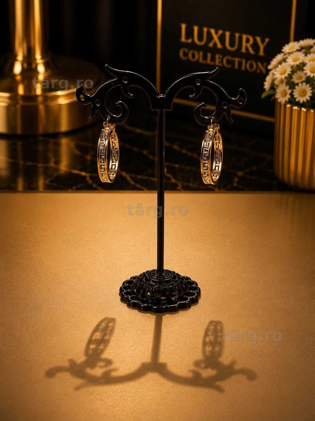 Cercei aur 14K 3.85g ( Galata B7967.9 ) - Garantie 2 ani!