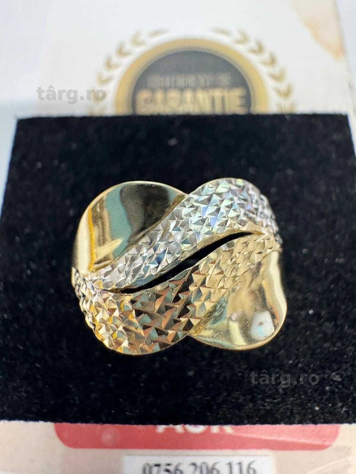Inel din aur 14k (69786.3/ 10 Pacurari 1) garantie 2 ani! 3