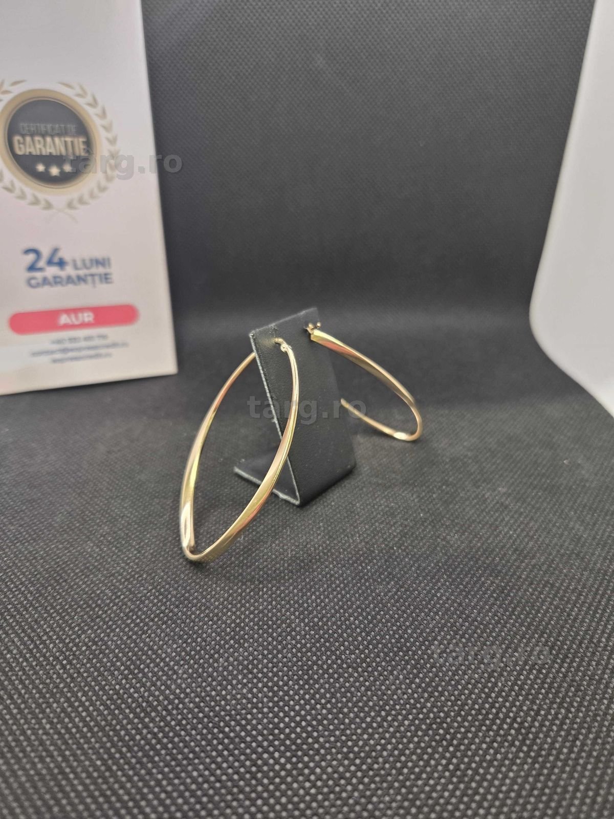 Cercei aur 14K 4.66g (49941 Ag11 Piata Nicolina) Garantie 2 ani! 2