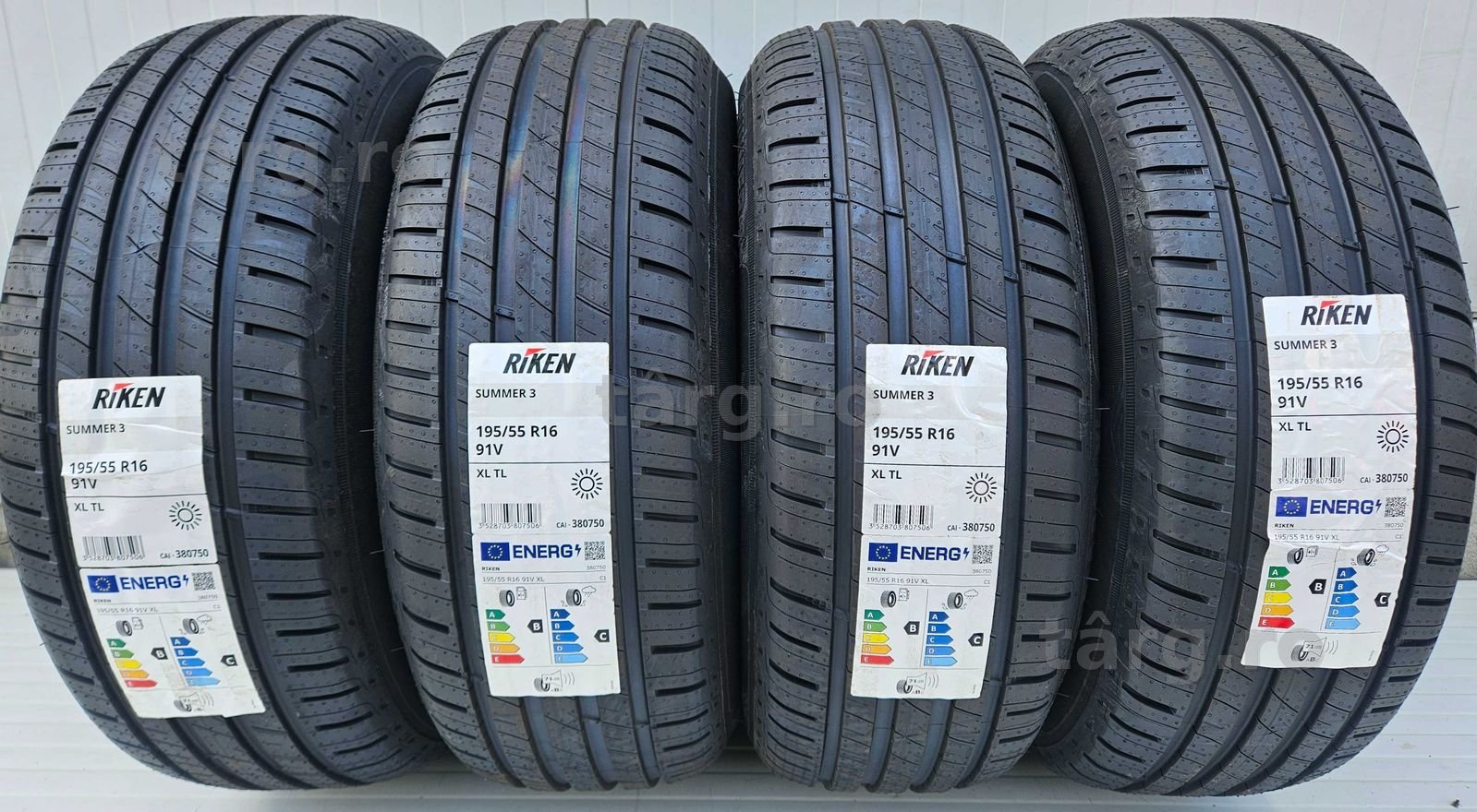 195/55 R16 91V XL RIKEN (by Michelin) Summer 3 Anvelope de vara