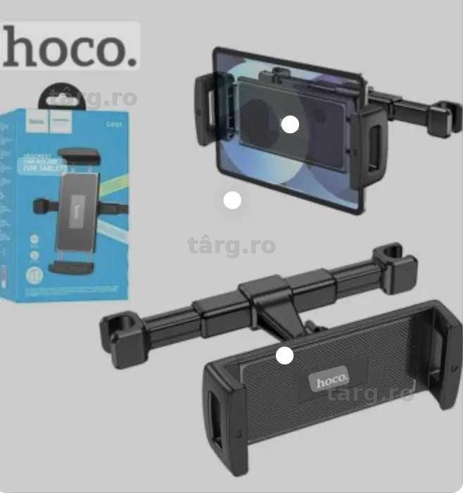 Suport Hoco Auto Tetiera Extensibil Tableta / Telefon Prindere Arc 4