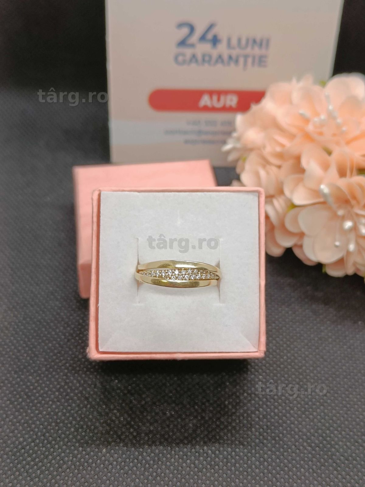 Inel aur 14K 2.69g (Ag16 Moldova b32329.7) - Garantie 2 ani! 2
